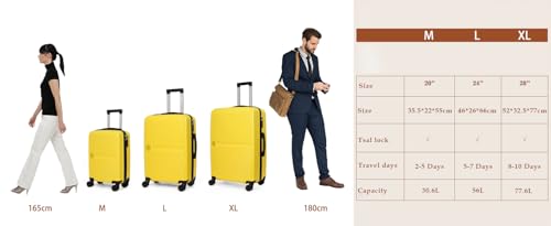 Luggage Set 3 Pieces -Suitcase Set - Luggage with Wheels - Check-in Luggage - PC + ABS Durable Suitcase Rotating Silent Wheels 3-Piece 20/24/28 (blue) - color: blue