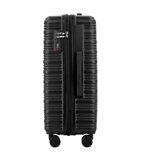 IZOD Romeo 20 Inch Carry-On Expandable Hardside Luggage, Black - color: Black, size: 20" Carry on