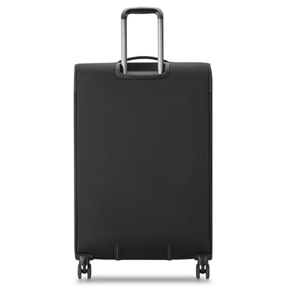 DELSEY PARIS Cruise 3.0, 28 Inch Checked Softside Luggage, Black - color: Black, size: Checked-Large 28 Inch