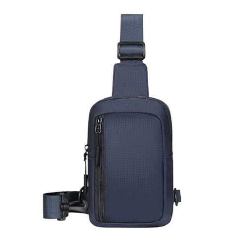 Mini Sling Bag for Men & Women,Waterproof Crossbody Bag(Dark Blue) - color: Dark Blue