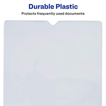 Avery File Envelopes, 4" x 6" Passport Holder, Holds up to 30 Sheets, 10 Clear Vinyl Envelopes (74806)