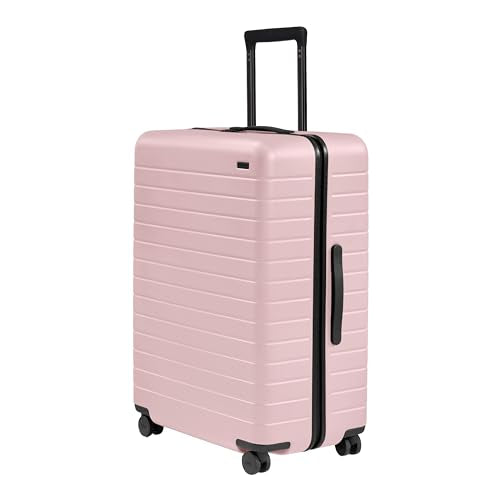 Away Large Checked Luggage, 29-inch Lightweight Hardside Spinner Suitcase - color: Blush Pink