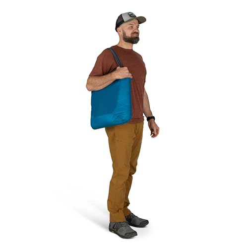 Osprey Ultralight Collapsible Stuff Tote Bag - color: Tundra Green