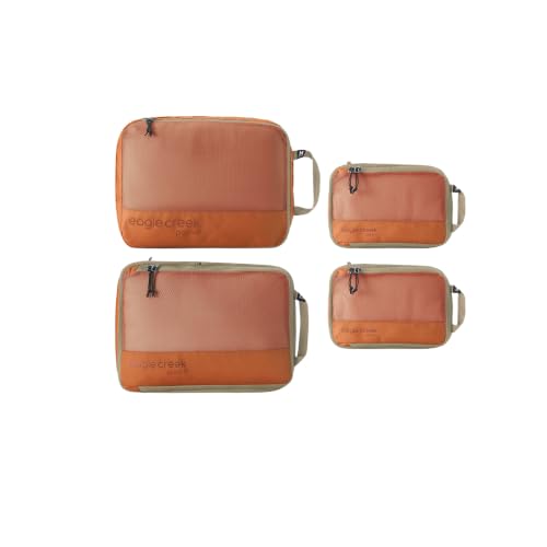 Eagle Creek Pack-It Reveal Carry-On Set, Mandarin, Set of 4 - color: Mandarin