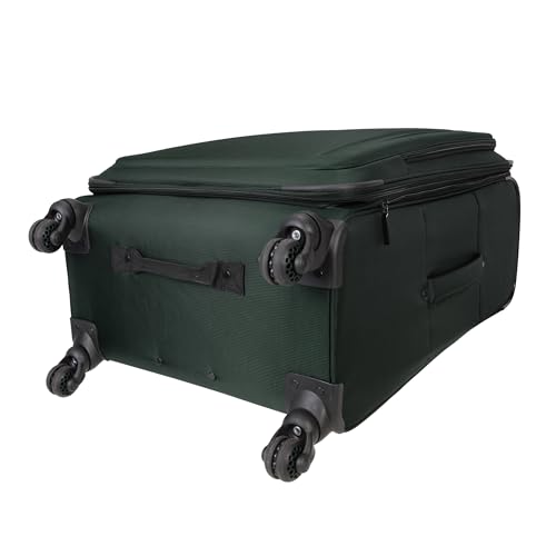 Sharper Image Odyssey 21.5" Expandable 8-Wheel Spinner Carry On Luggage Suitcase, Scarab - color: Scarab, size: Carry-On