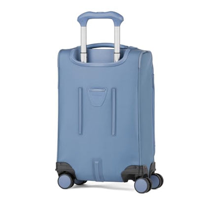 Travelpro VersaPack+ Softside Carry-On Luggage Suitcase, Blue, 20-Inch - color: Elemental Blue, size: Compact Carry On