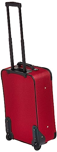 American Tourister Fieldbrook XLT Softside Upright Luggage, Red/Black, 3-Piece Set (BB/21/25) - color: Red/Black, size: 3-Piece Set (BB/21/25)