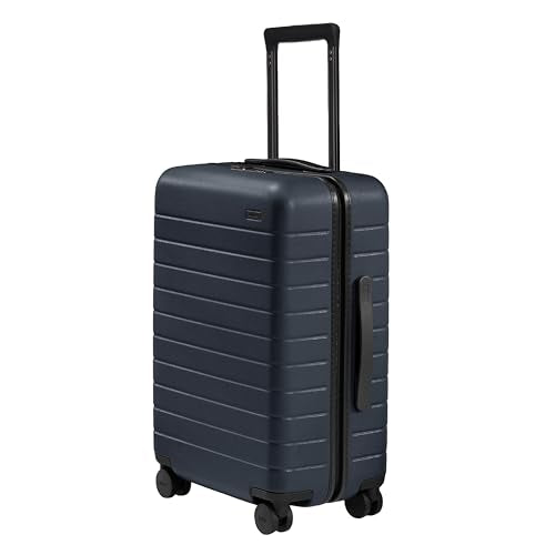 Away Bigger Carry-On Luggage, 26-Inch Hardside Spinner Suitcase - color: Navy Blue