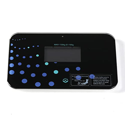 Auto Step On Super Mini Travel Bathroom Scale, 5.25" x 8.5" SBB0638SM: Twendy Wave - color: Trendy Wave
