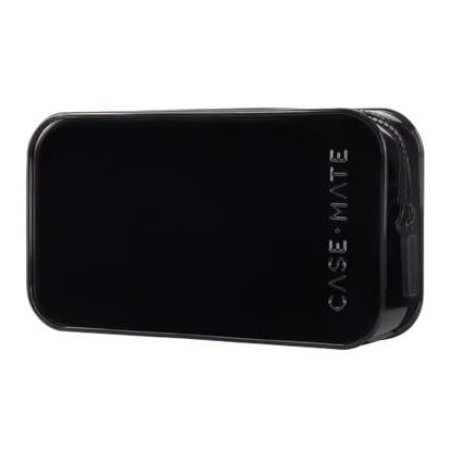 Case-Mate Jelly Makeup Bag - Waterproof Zipper Pouch - Midnight Black - color: Midnight Black
