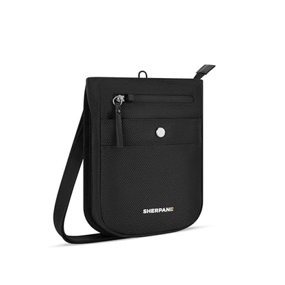 Sherpani Prima, RFID Anti-Theft Crossbody for Women - color: Black Obsidian