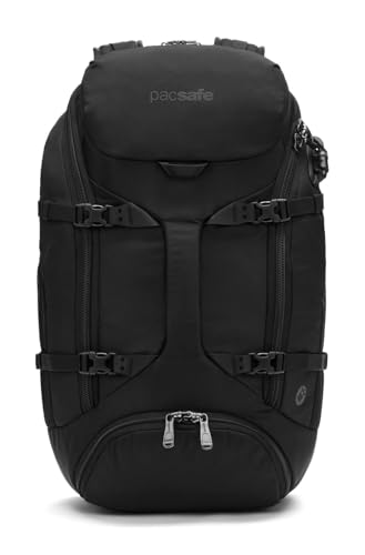 Pacsafe Venturesafe EXP35 Anti Theft Travel Backpack, Black - color: Black
