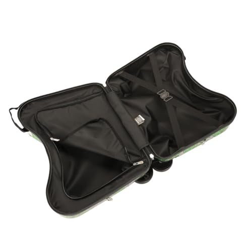 Bioworld Minecraft Steve & Alex Green 15" Ride-On Luggage - color: Minecraft Steve & Alex