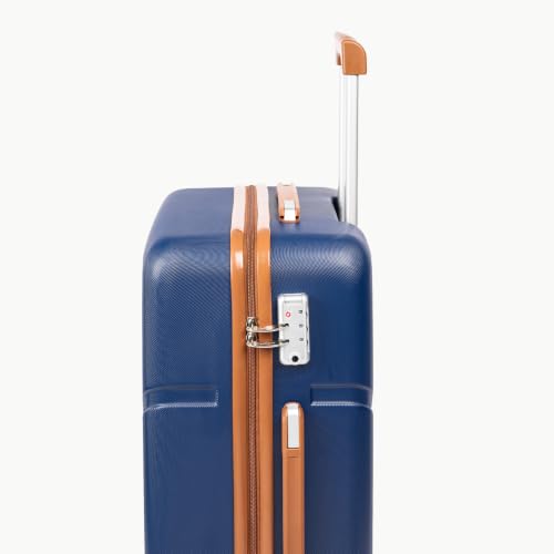 Cosbarn Luggage Sets, Durable 20,24,28 inch Suitcase Sets With Wheels - color: DarkBlue