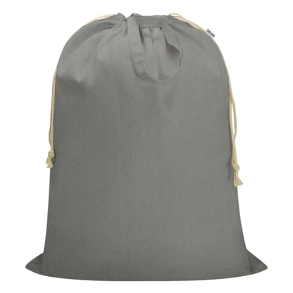 Canvas Laundry Bag 33"Wx 35"H, Extra Large Heavy Duty Hamper Liner, XL Grey - color: Grey, size: XL 33"W x 35"H┃1 Pack
