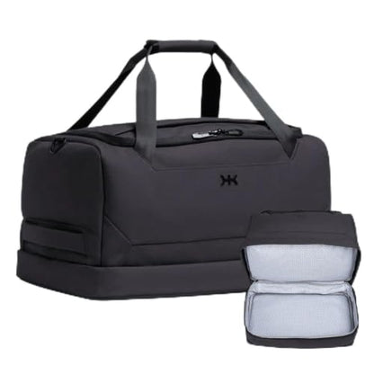 Knack Large Expandable Travel Duffel Bag, 50L-73L, 6-7 Day - color: Midnight Black, style: Large Travel Duffel