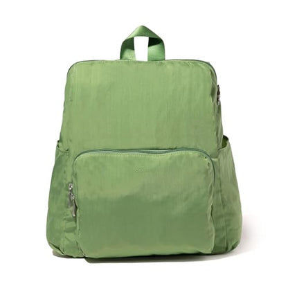 Baggallini Women's Carryall Packable Backpack, Moss - color: Moss