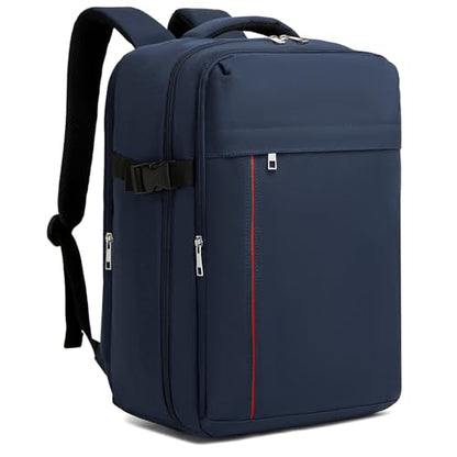 Kono 20L Airline Approved Casual Daypack bag, 15.6" Laptop Backpack, Navy - color: Navy