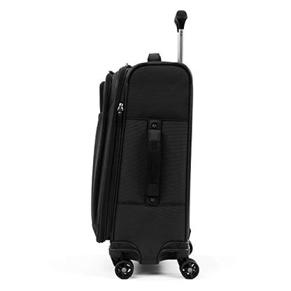 Travelpro Tourlite Softside 3-Piece Set, Expandable Luggage, 4 Spinner Wheels, Lightweight Suitcase, 21" Carry-On, 29 Check Large, Black - color: Black, size: 2-Piece Set (21/29)