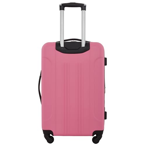 Travelers Club Chicago Hardside Expandable Spinner Luggage, Hot Pink, 5 Piece Set - color: Hot Pink, size: 5-Piece Set