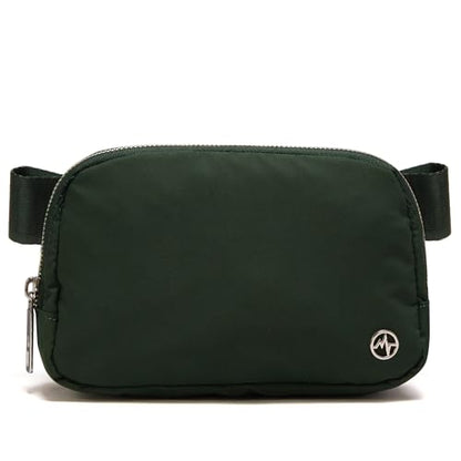 Pander Crossbody Belt Bag for Women and Men, Travel and Everyday Use - color: Legacy Green