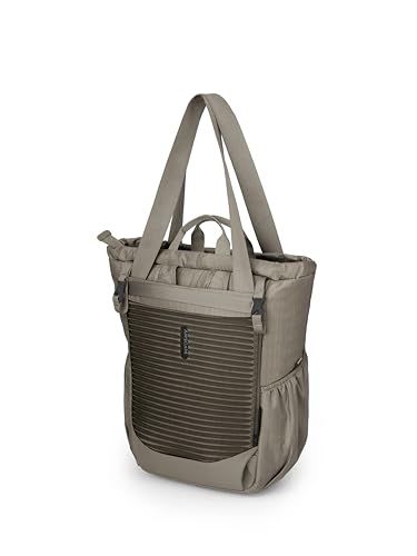 Osprey Poco Baby Changing Tote - Travel Diaper Bag with Changing Pad - color: Tan Concrete