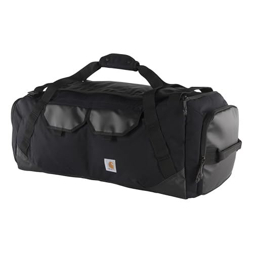 Carhartt Heavy-Haul Nylon Duck 55L Duffel Black - color: Black, style: 55l
