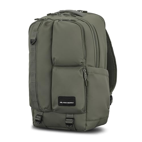 High Sierra Lineage Backpack - Olive - color: Olive, size: Backpack