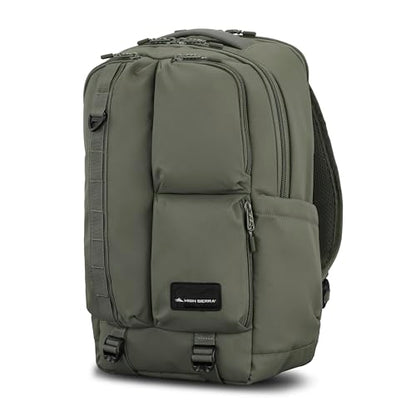 High Sierra Lineage Backpack - Olive - color: Olive, size: Backpack