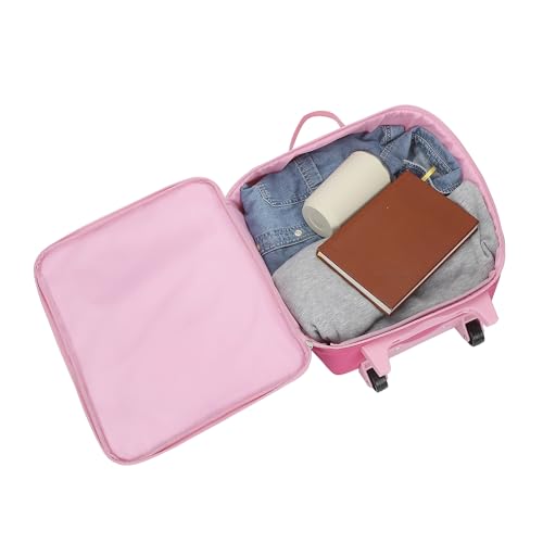 Bioworld Hello Kitty Bows 14" Youth Pink Soft Sided Luggage - color: Hello Kitty Bows Pink