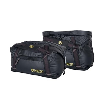 NEMO Equipment Double Haul Duffel & Tote Bag - Black - 30L - color: Black, size: 30L