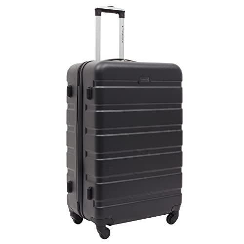Travelers Club Harper Luggage, Black, 2 Piece Set - color: Black, size: 2-Piece Set