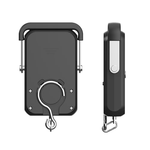 Klau Portable Rechargeable Luggage Hanging Scale,60 kg/120 lb, Black