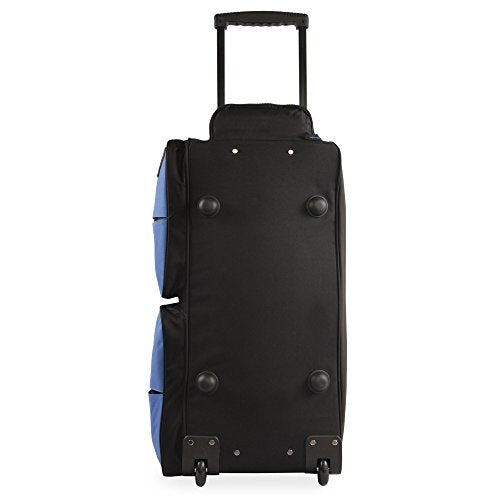 Pacific Coast Unisex 30' Large Rolling Duffel Bag, Cobalt,One Size - color: Cobalt
