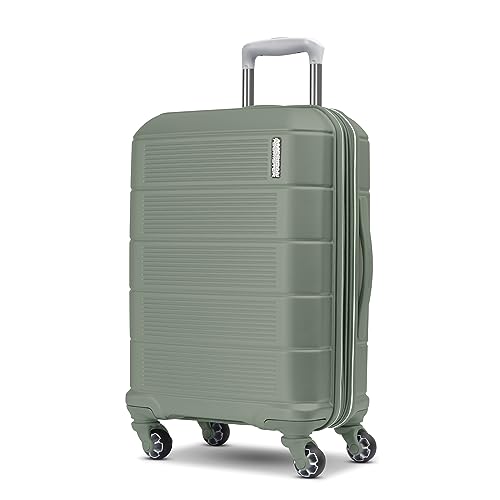 American Tourister Stratum 2.0 Expandable Hardside Luggage with Spinner Wheels, Carry-On, Jade Green - color: Jade Green, size: 20-Inch Carry-On