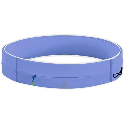 FlipBelt 지퍼 러닝 벨트, 피트니스 및 러닝용 허리 팩, 미국 회사 - color: 페리윙클., size: XS