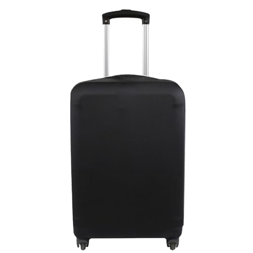 Explore Land Travel Luggage Cover Fits 18-22 inch Case (Black, S) - color: Black, size: S