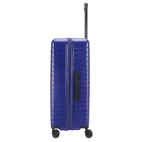 TRIPS RIDGELINE 28-Inch Lightweight Durable Hardside 8-Wheel Spinner Checked Suitcase Size Luggage, Wisteria - color: Wisteria, size: LARGE CHECKED