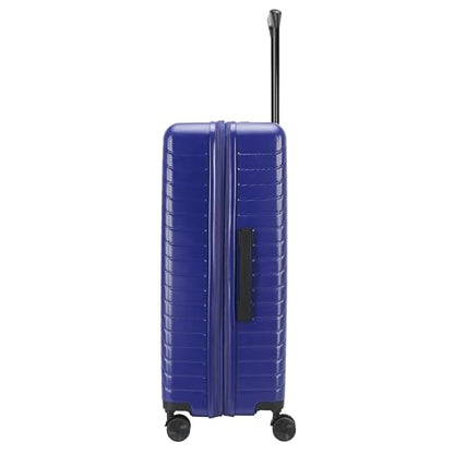 TRIPS RIDGELINE 28-Inch Lightweight Durable Hardside 8-Wheel Spinner Checked Suitcase Size Luggage, Wisteria - color: Wisteria, size: LARGE CHECKED
