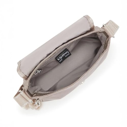 Kipling Sabian Printed Crossbody Mini Bag - color: Metallic Glow, size: 7.75''L x 5.75''H x 3.5''D