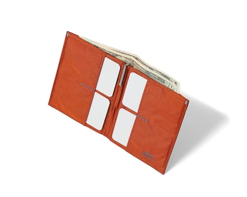 Allett Original Wallet, RFID Blocking Slim (Nylon, Potters Clay) - color: 03-Potters Clay