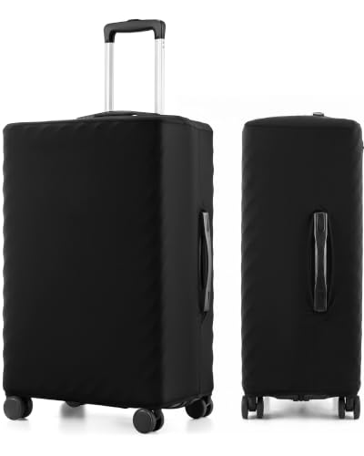 LUGGEX Luggage Cover Protector, Suitcase Covers for Luggage,Black,XL - size: XL(28-31in )