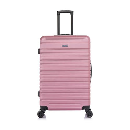 InUSA DEEP Luggage with GEL Handle | Spacious Traveling Suitcases, Travel Suitcase with Dual Spinner Wheels and Studs | 28 Inch Large Hardside Luggage | Rose Gold - color: Rose Gold, size: 28 Inch