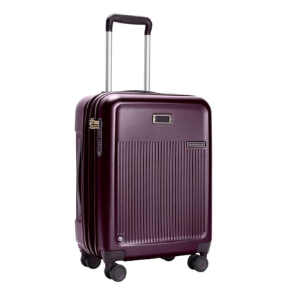 Briggs & Riley Sympatico Hardside Luggage Collection, Plum, 21" Global Carry-On, Sympatico Hardside Luggage - color: Plum, size: 21" Carry-On