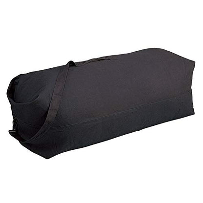 Stansport Deluxe Duffel Bag with Shoulder Strap - color: Black, size: 50" X 14.5" X 14.5"