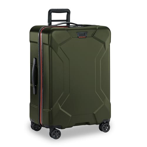 Briggs & Riley Torq Medium 27 Inch Hardside Checked Luggage, Hunter Green - color: Hunter, size: 27"