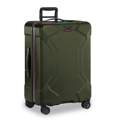 Briggs & Riley Torq Medium 27 Inch Hardside Checked Luggage, Hunter Green - color: Hunter, size: 27"