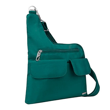 Travelon Anti-Theft Classic Crossbody Bag - color: Spruce