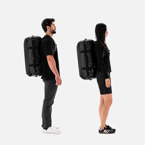 WANDRD CARRYALL 60L Black - Perfect Travel Essentials duffel Bag: Versatile for Traveling, Ideal Vacation & Everyday Travel Bag - color: Black, size: 60L