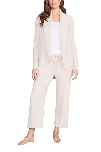 Barefoot Dreams® CozyChic Lite® Circle Cardi - color: Stone, size: X-Large